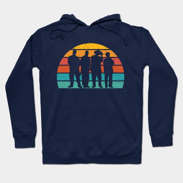 A tribe called quest silhouette Hoodie by Chessfluencer